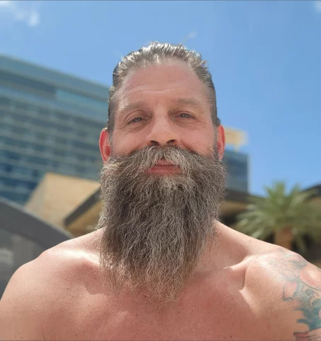 Photo of model @metallegmuscle