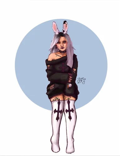 Photo of model @devilsbunni66