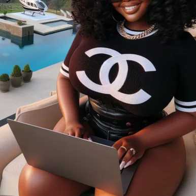 Photo of model @thespoiledgoddess